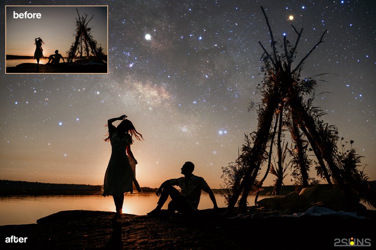 100 night sky overlays 6