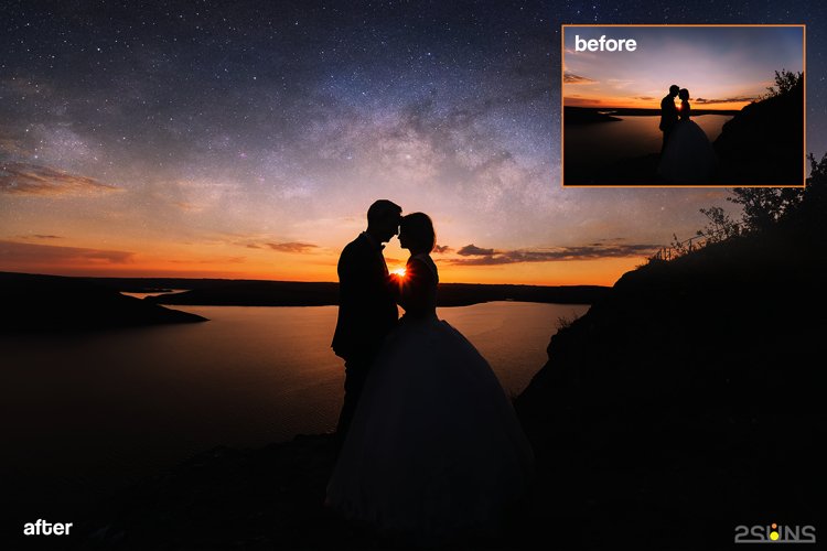 100 night sky overlays 8