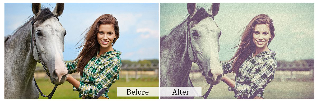 100 vintage photoshop actions 2