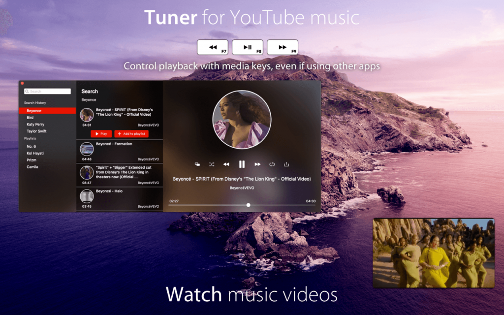 1605110669 tuner for youtube music 03 1024x640 1