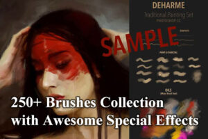 250 brushes collection with awesome special effects 1