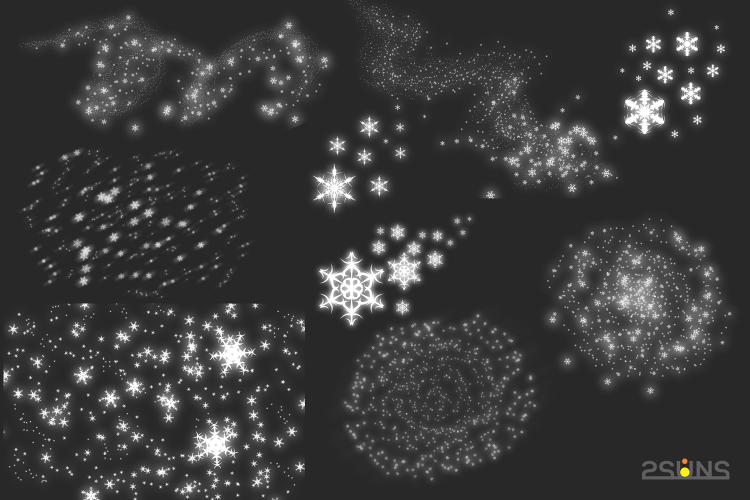 30 christmas photo overlays5