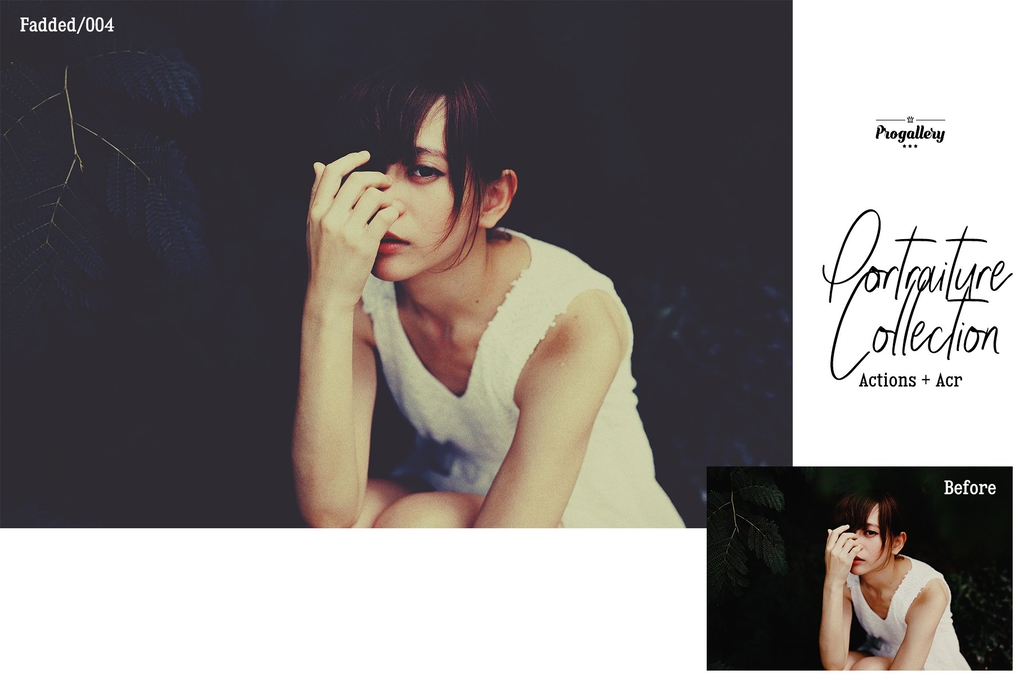 300 portraiture photoshop actions acr collection 6