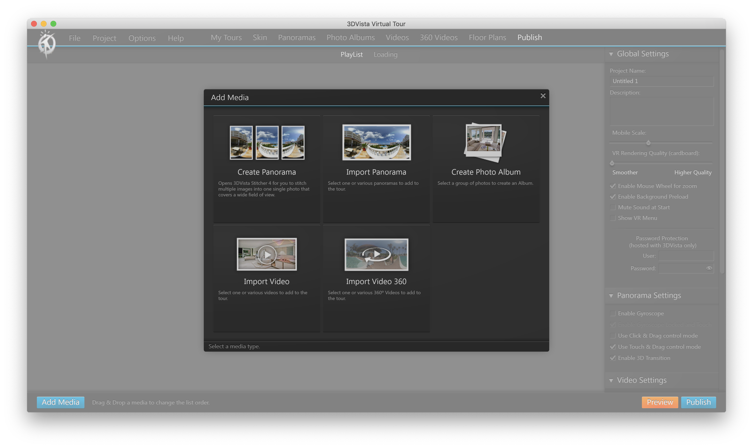 3dvista virtual tour suite tai