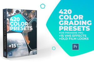 420 cinematic color presets 15 vhs video effects