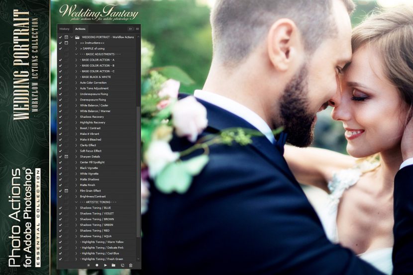 4469548 actions for photoshop wedding 3 830x553 1