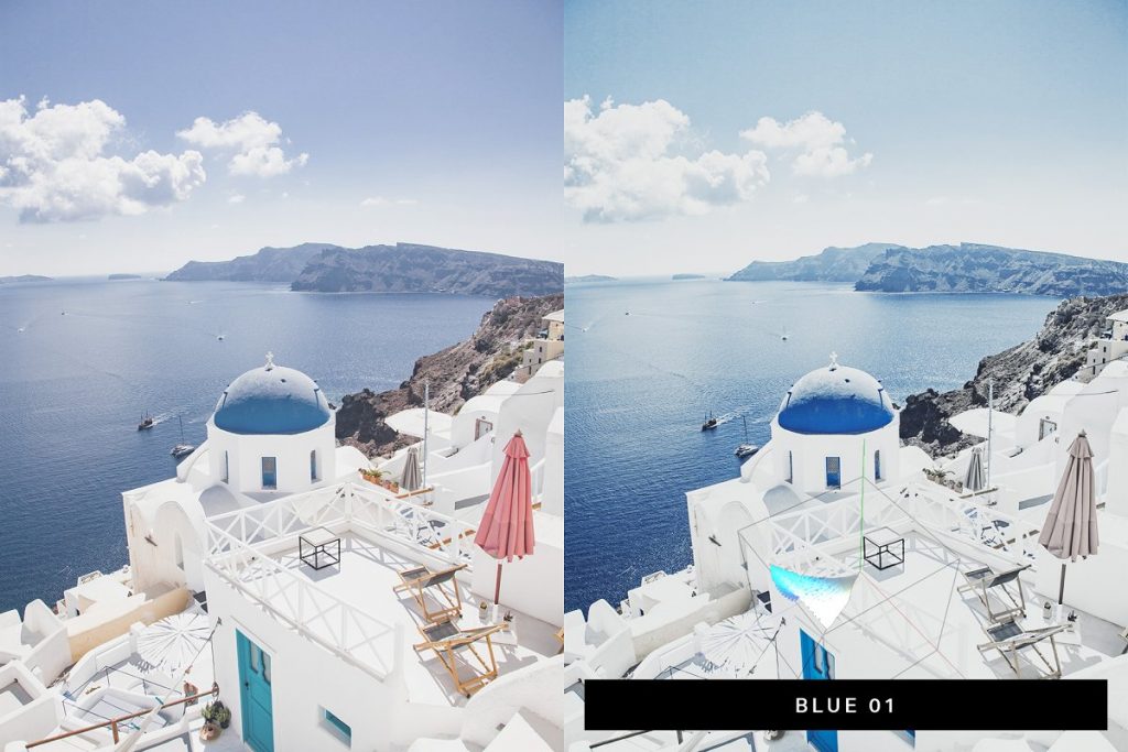 50 santorini lightroom presets luts 2