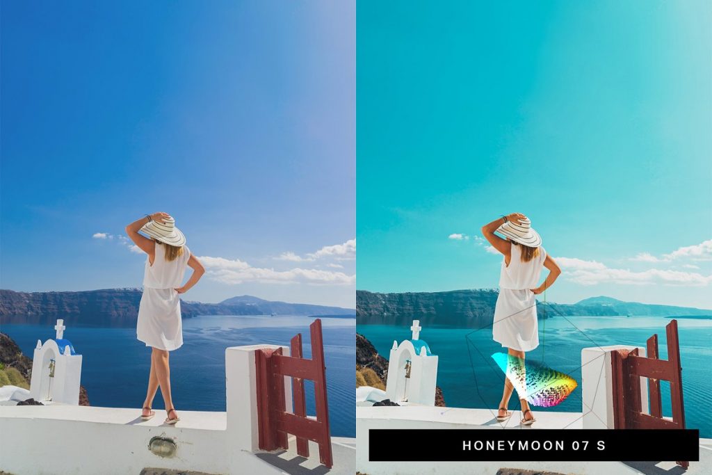 50 santorini lightroom presets luts 3