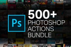500 photoshop action bundle for photographers 830x553 1