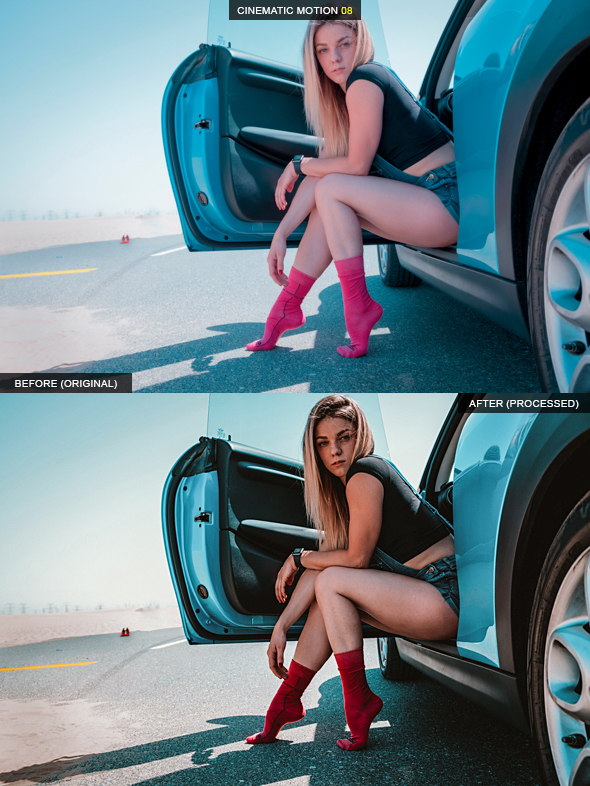 8 cinematic motion lightroom presets 2