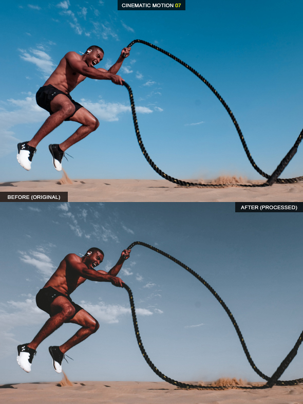 8 cinematic motion lightroom presets 3