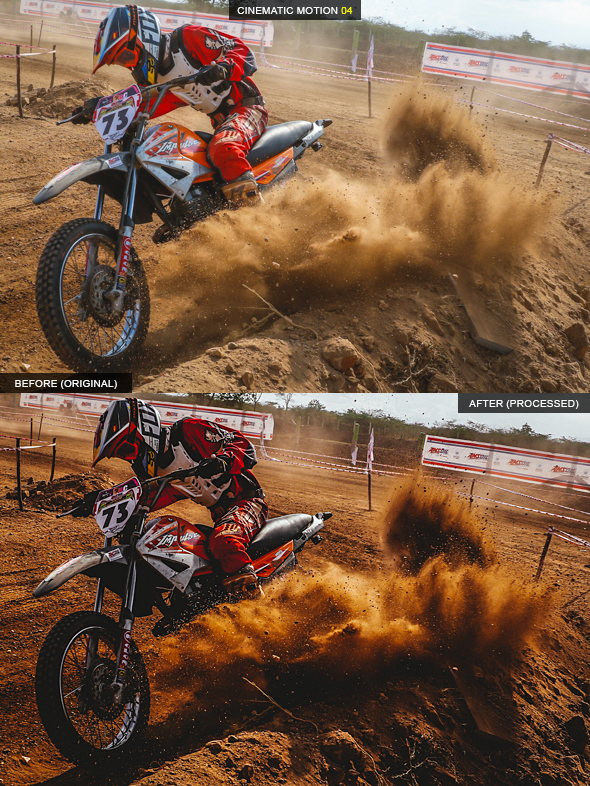 8 cinematic motion lightroom presets 6