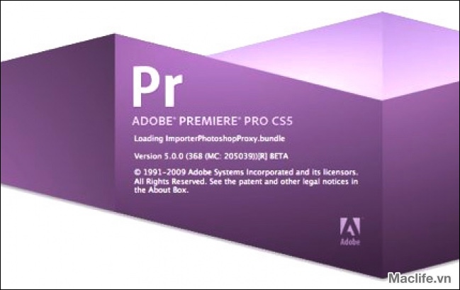 Adobe Premiere Pro CS5 macOS – Trình dựng phim của Adobe 1 adobe premiere pro cs5