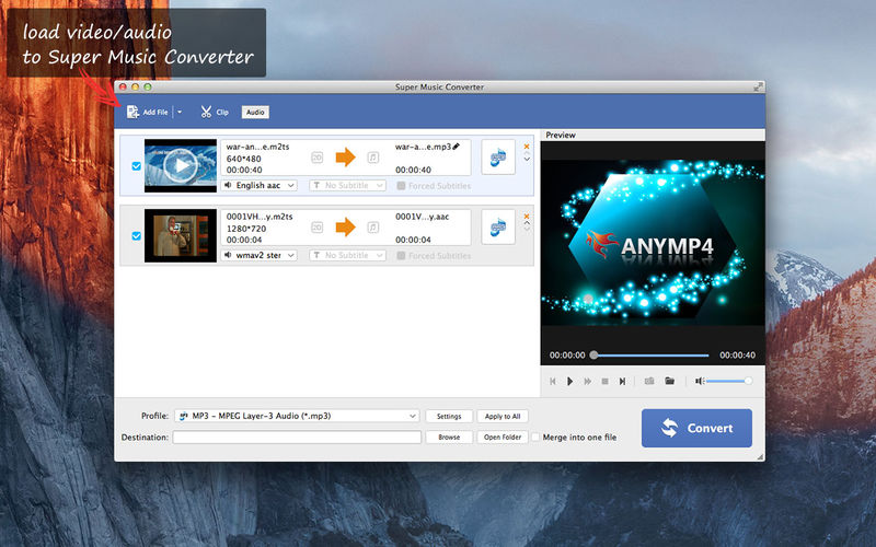 anymp4 super music converter 6 2 33 mac