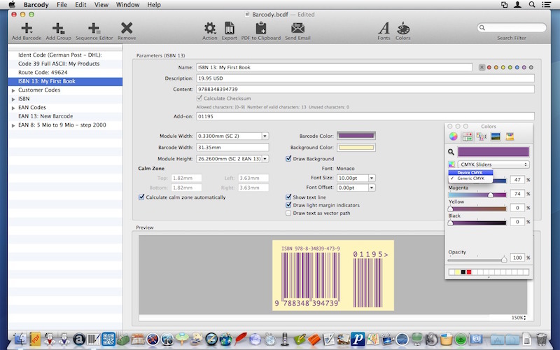 barcody-mac barcody mac