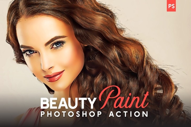 beauty paint photoshop action