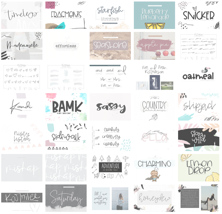 best of 2018 big font bundle 2