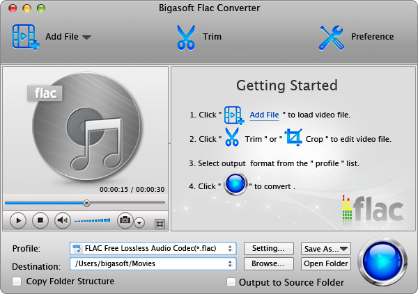 bigasoft flac converter
