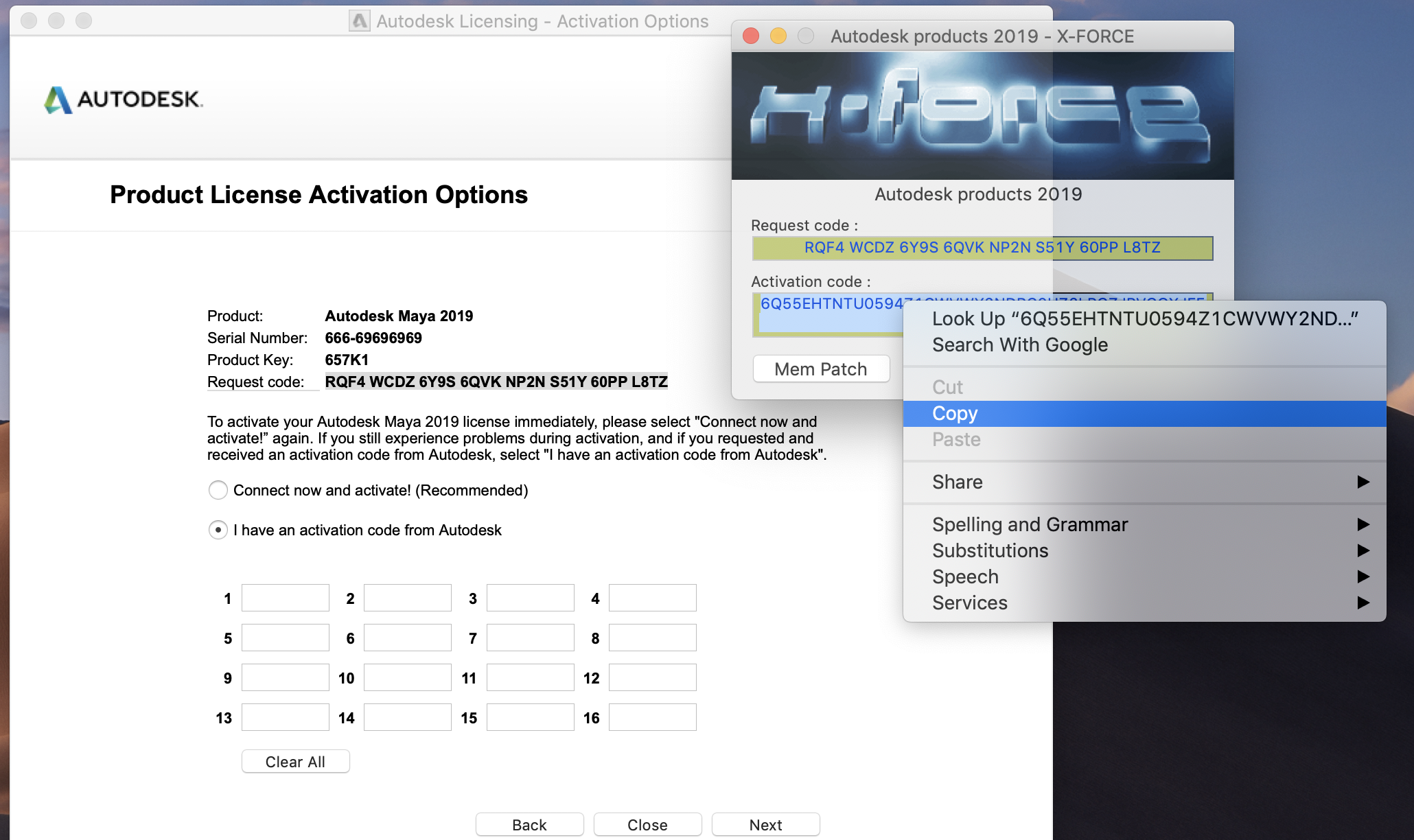 cach crack maya 2019 mac 13 1