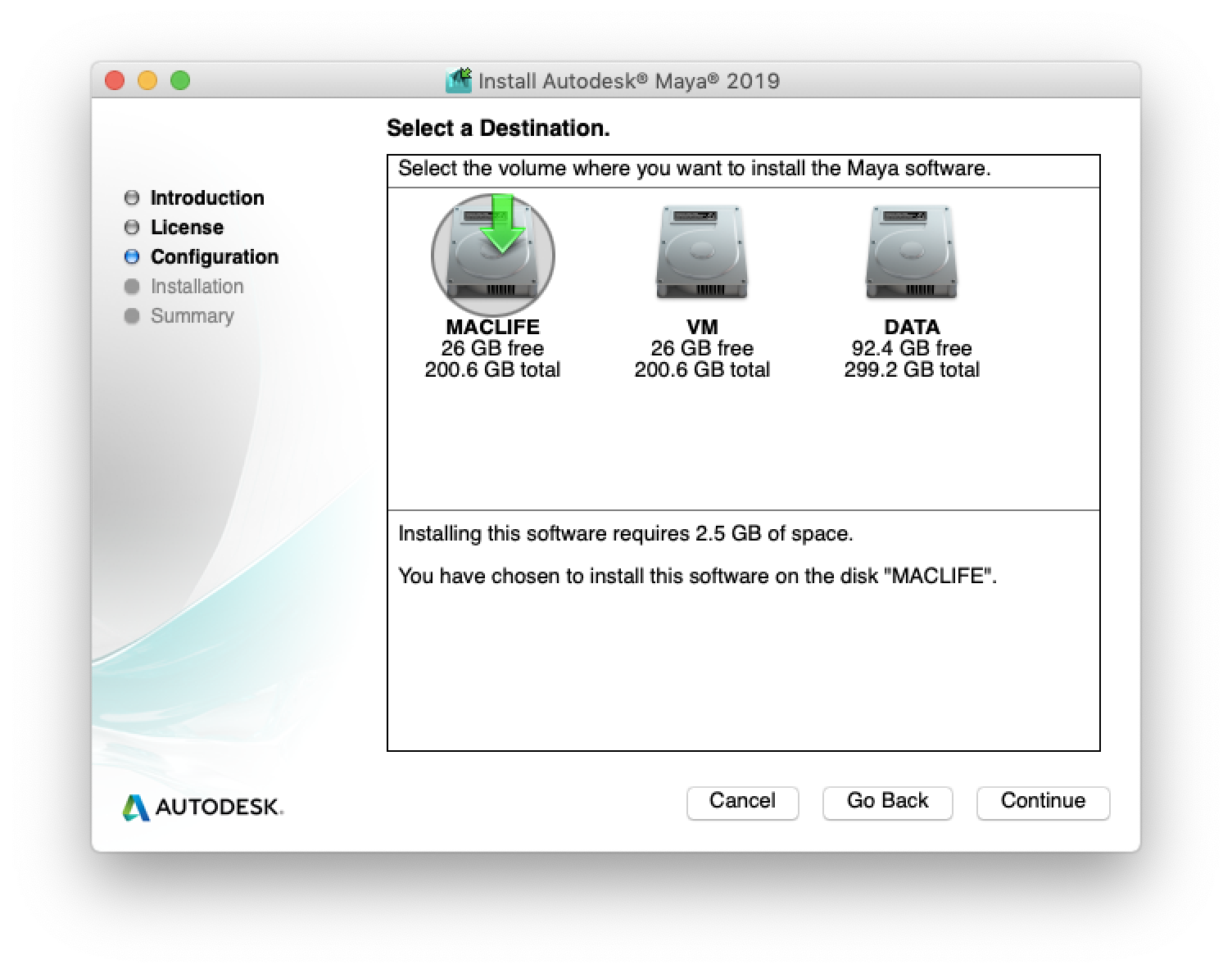 cach thuoc maya 2019 mac 1