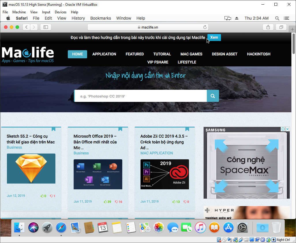 cai mac tren win virtualbox 15 2