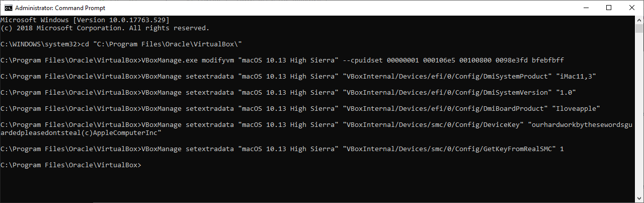 cai mac tren win virtualbox 18 1