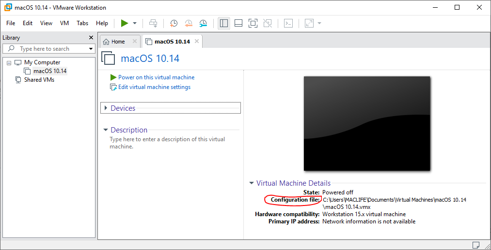 cai mojave tren windows vmware 20 2