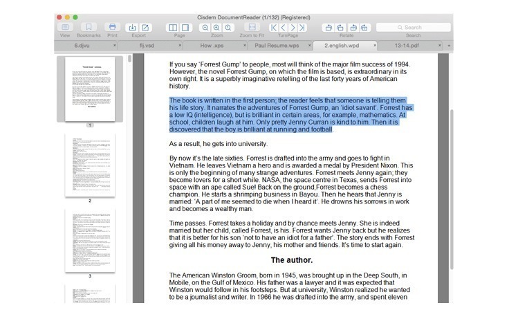 cisdem document reader cho mac