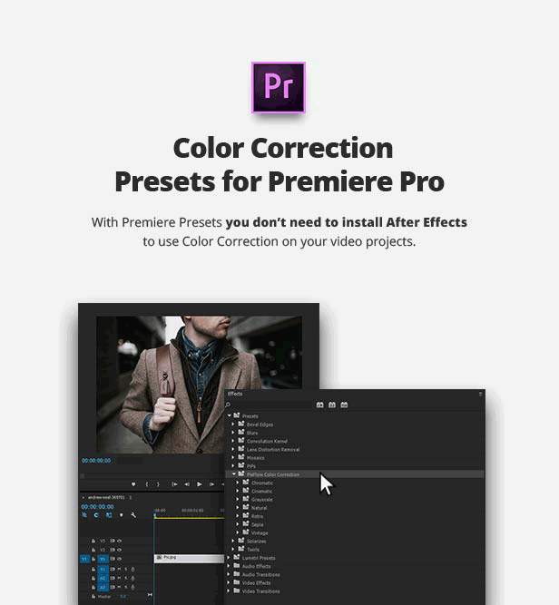 color correction color grading presets for premiere pro1