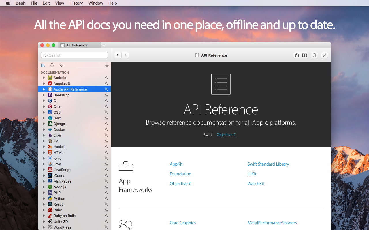 dash-mac-os-x dash mac os