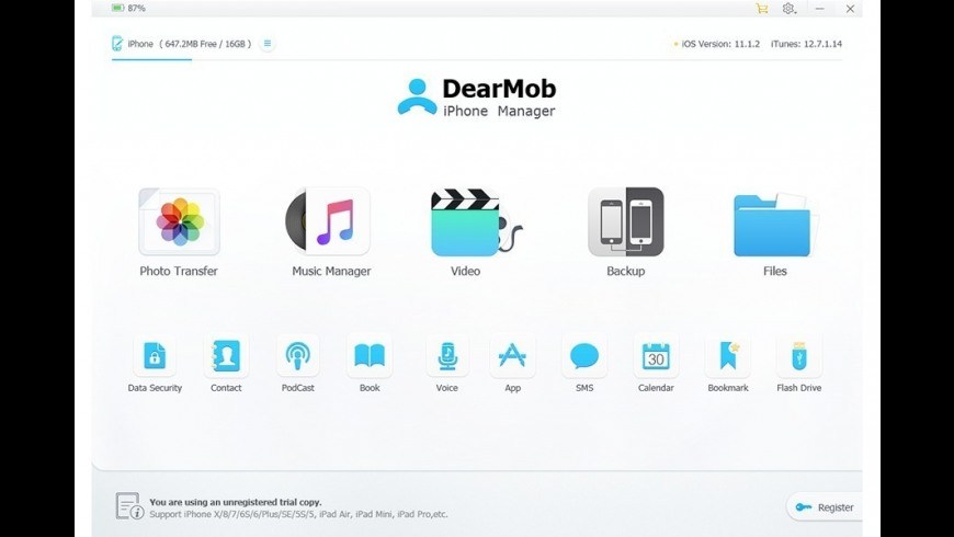 dearmob iphone manager1