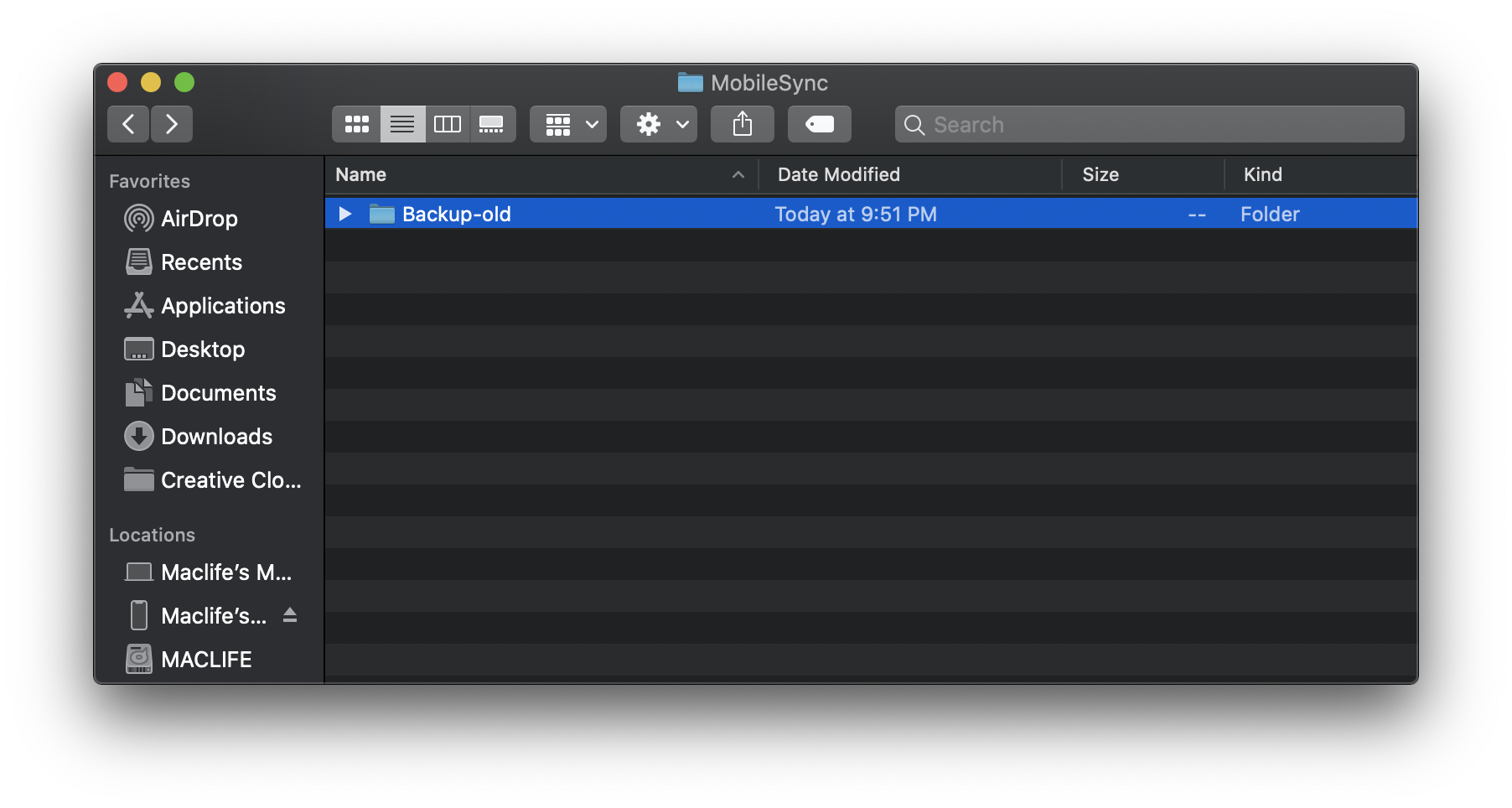 doi duong dan backup iphone 6
