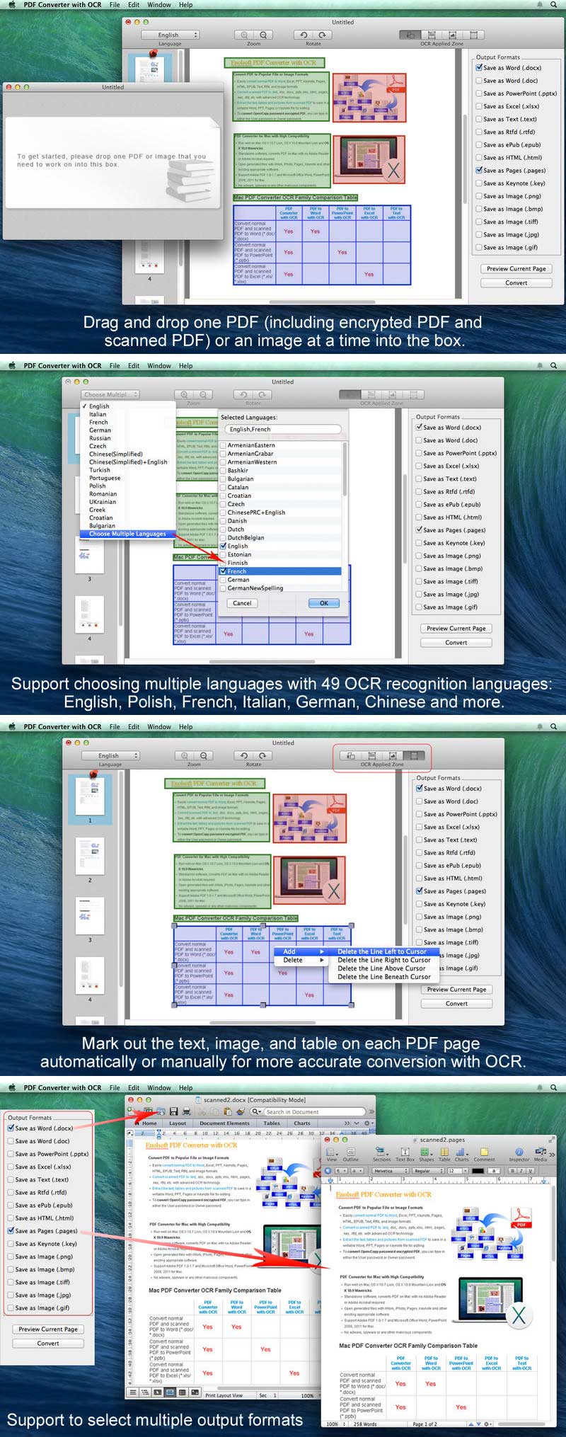 enolsoft pdf converter with ocr mac