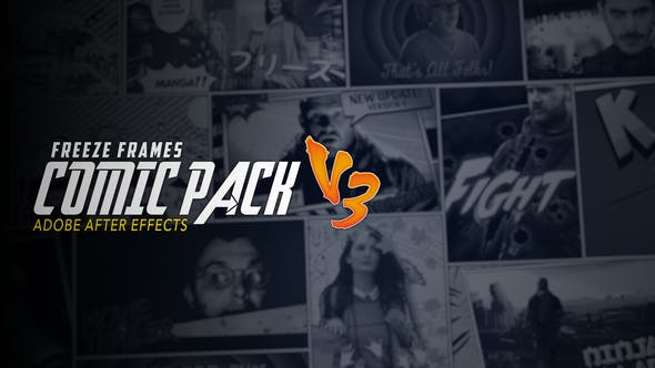 freeze frames comic pack v3