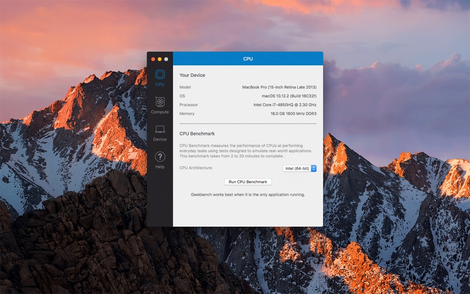 geekbench-mac geekbench mac
