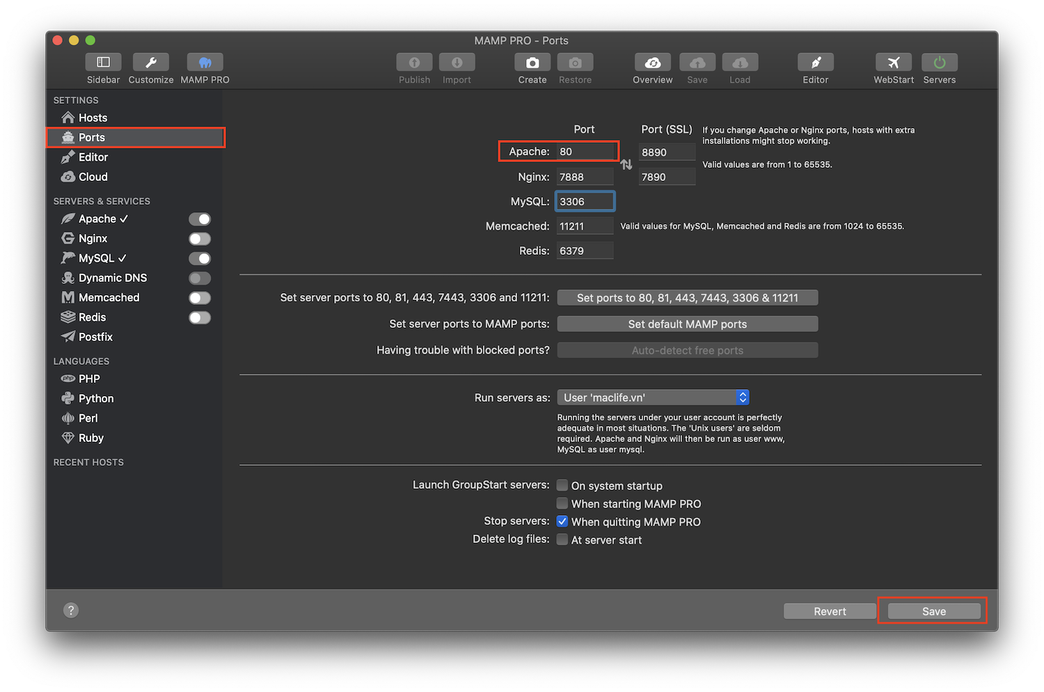 hd cai dat va su dung mamp pro 6 4