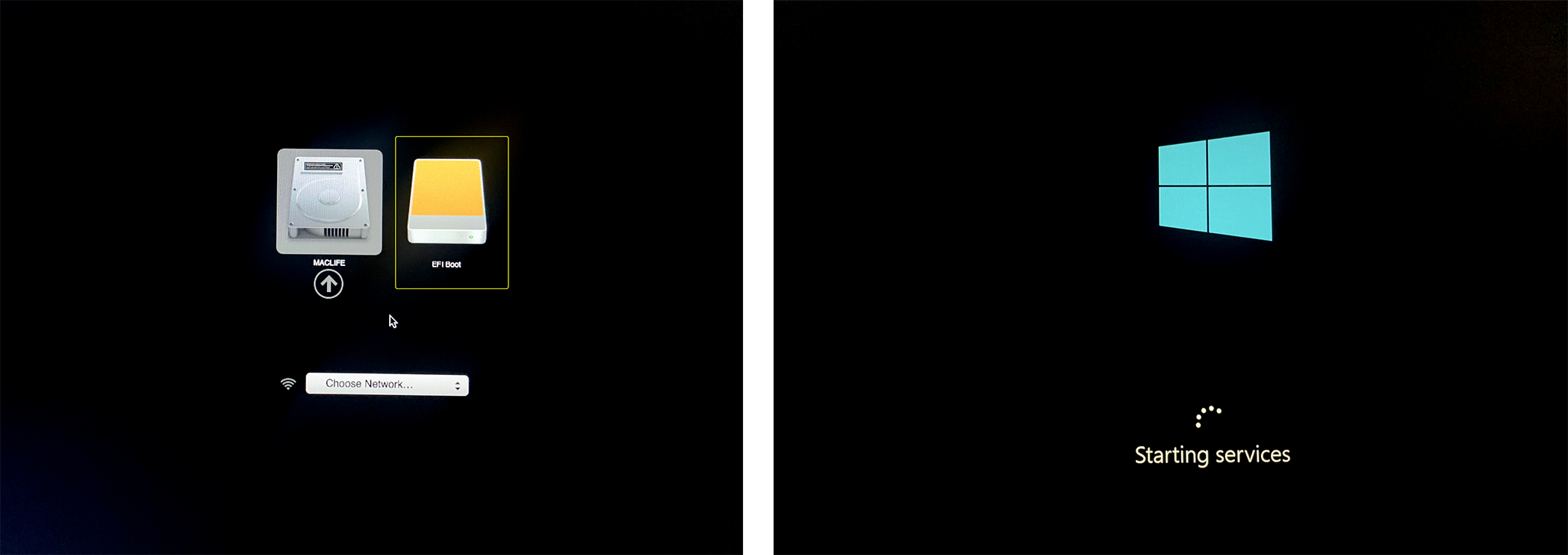 hd cai win tren o cung ngoai macbook 5