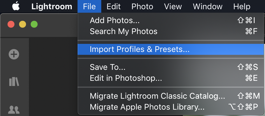 huong dan cach su dung preset lightroom mac 1