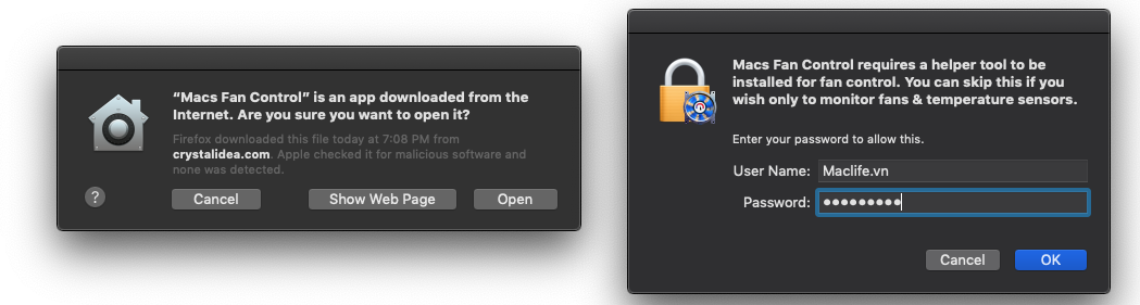 huong dan su dung macfancontrol