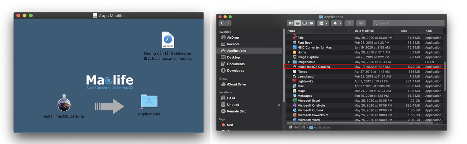 huong dan tao bo cai mac dung dong lenh 1