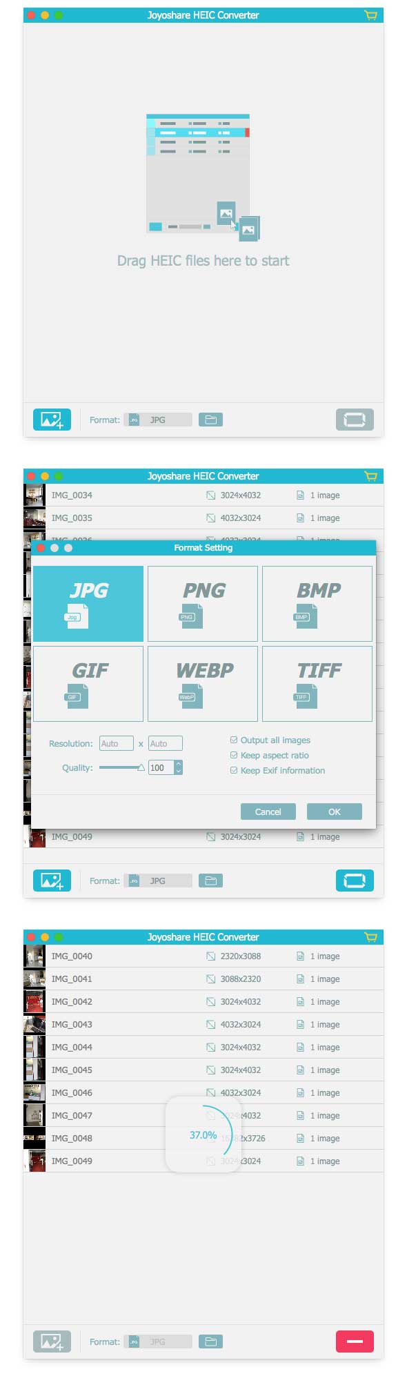 joyoshare heic converter mac
