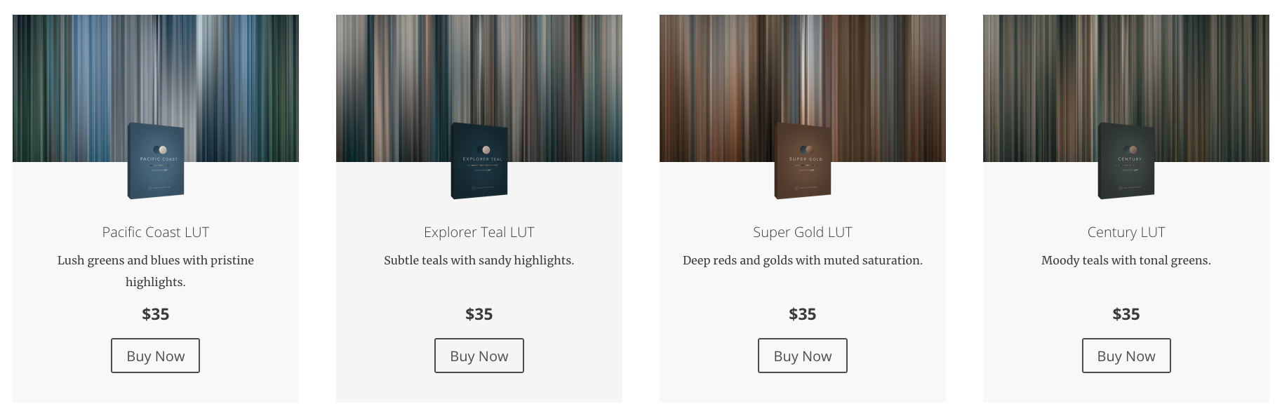 lens distortions finishing luts 2 2