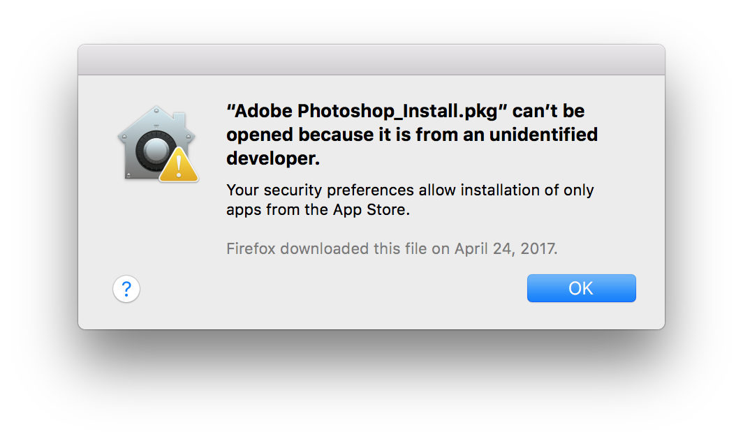 loi cai dat photoshop mac 1