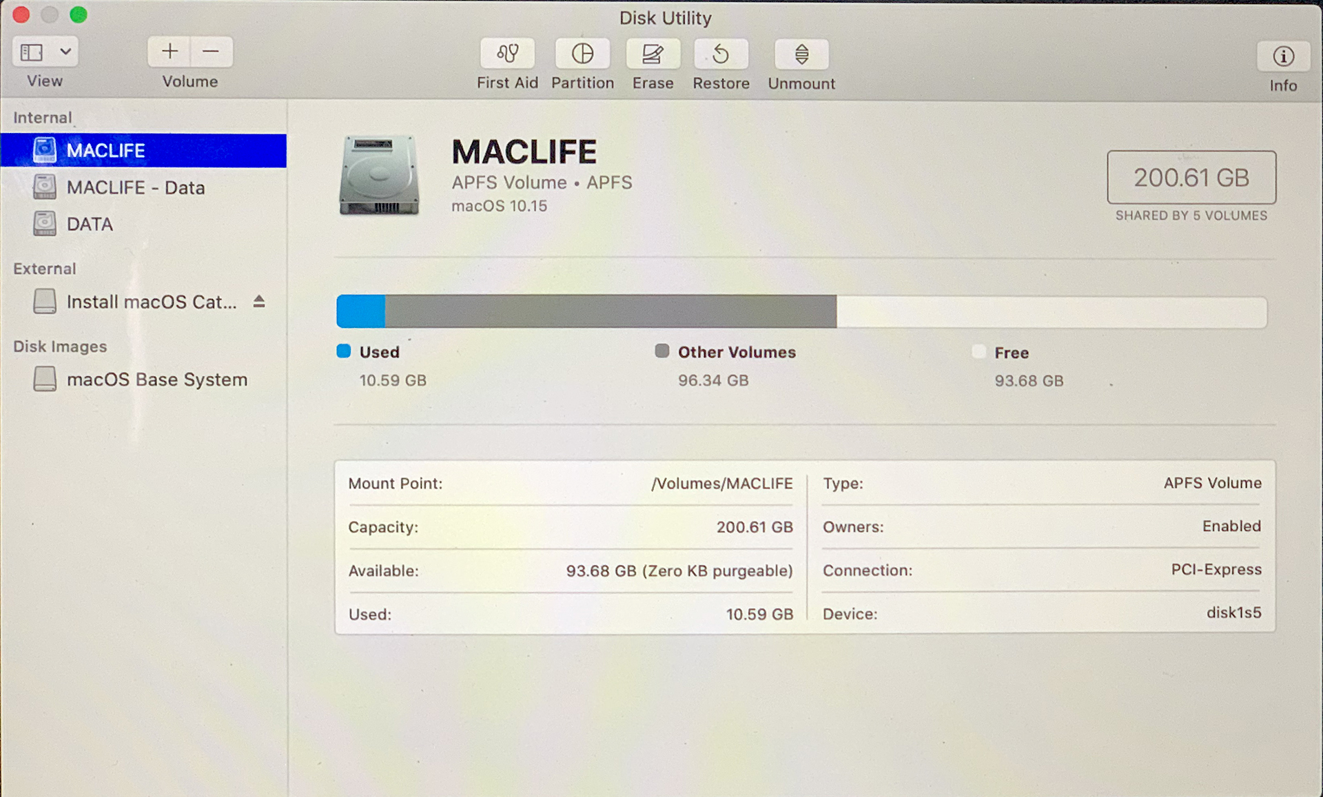 loi tren macos catalina 3