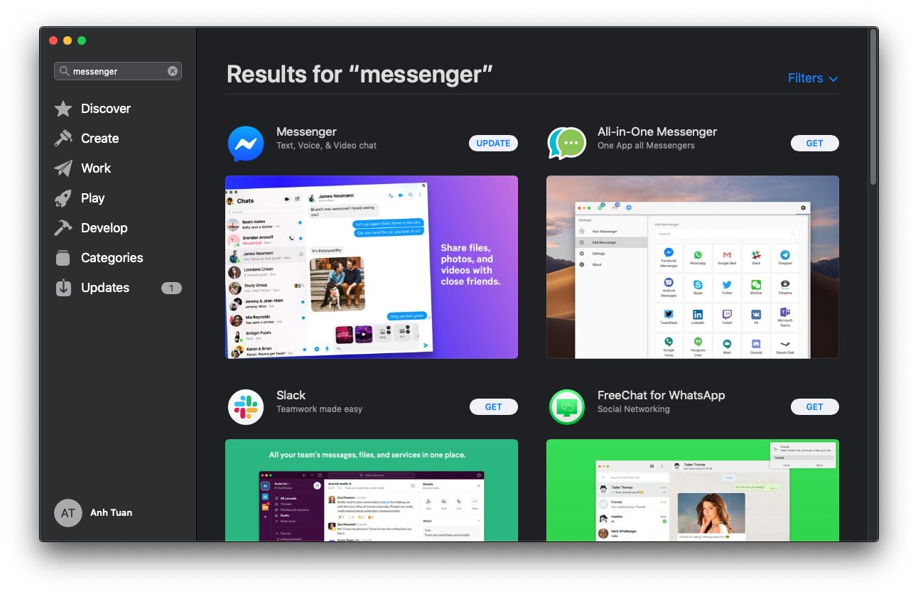 messenger mac 1