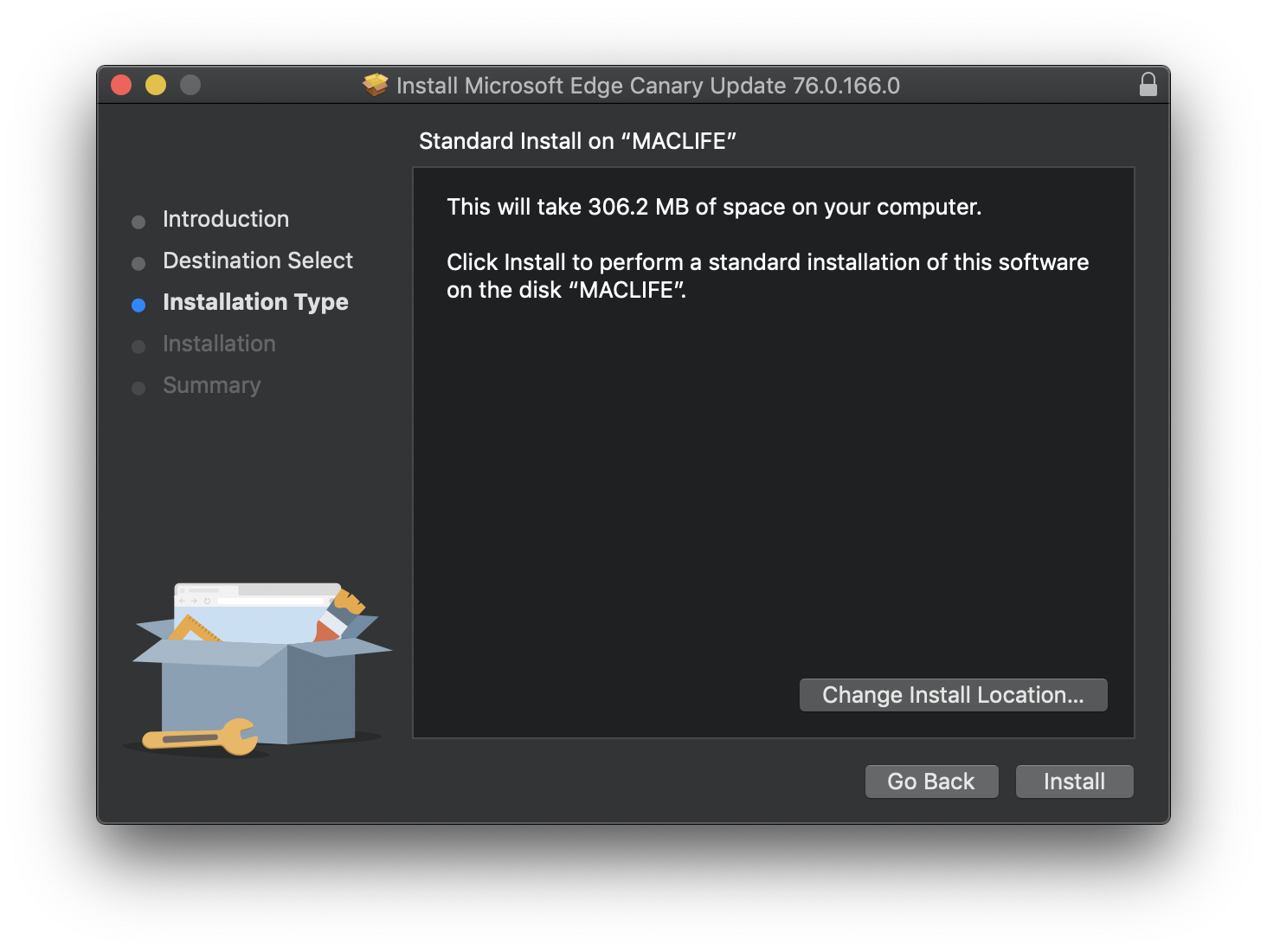 microsoft edge canary mac 1