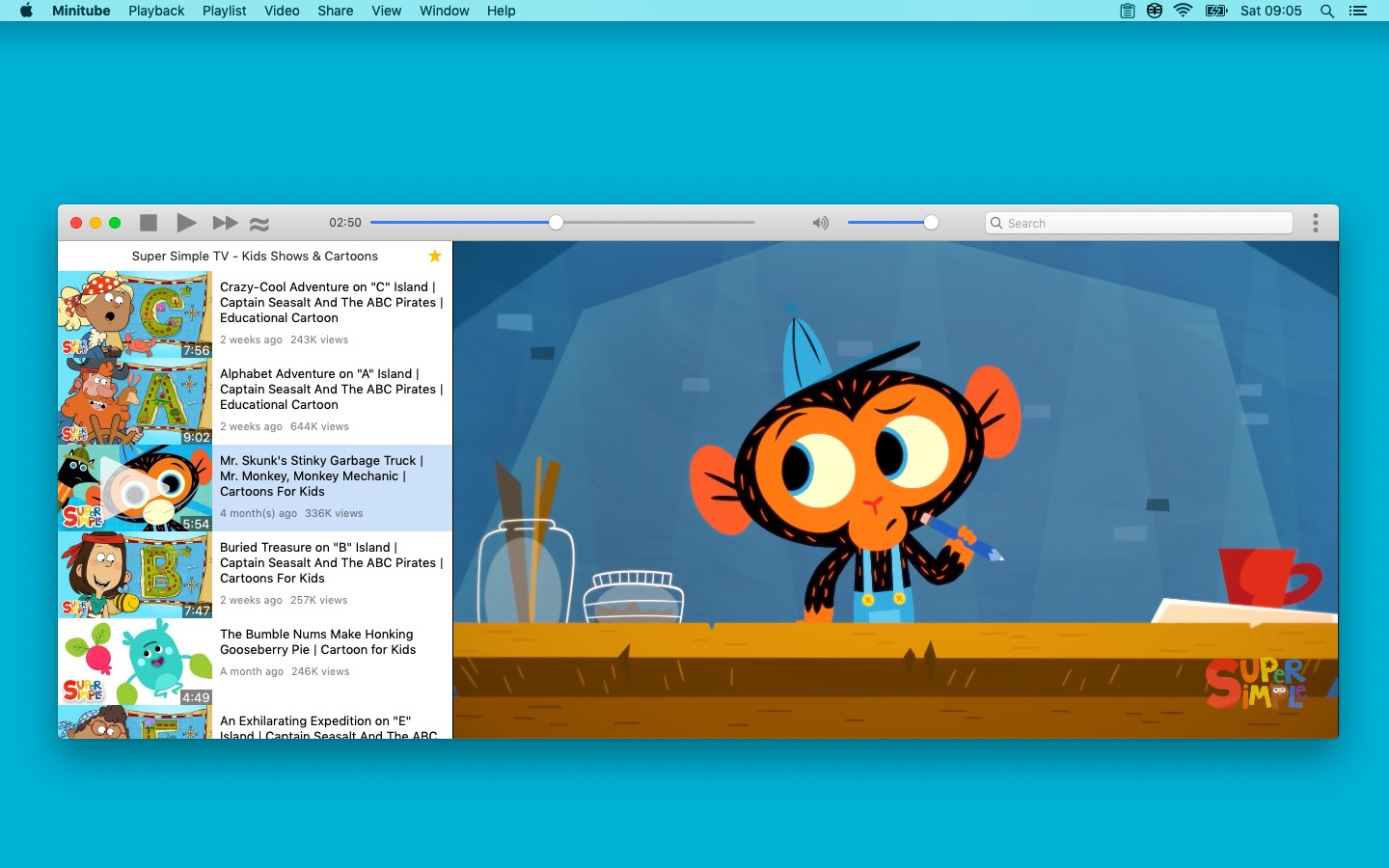 minitube for mac 1