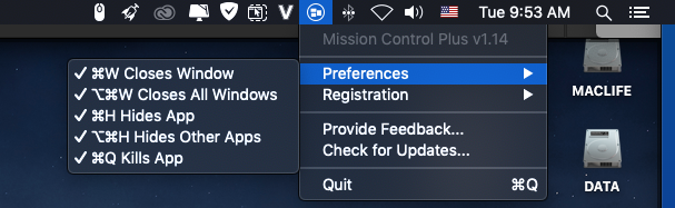 mission control plus mac