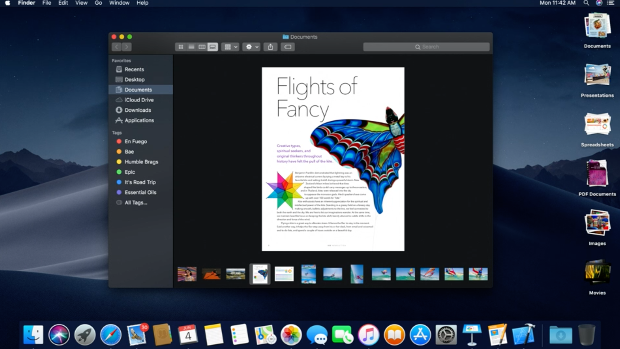nhung diem moi tren macos mojave 3