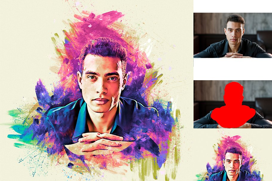 paint photoshop action1